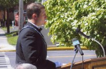 HRL cornerstone rededication